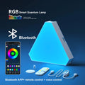 RGB LED Triangular Wall Lamp – Smart Gaming & Ambient Decoration Light, WiFi & Bluetooth, USB 5V